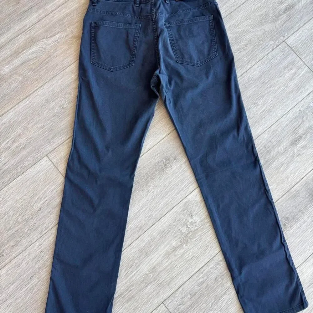 Ermenegildo-zegna Men's Navy and Black Trousers